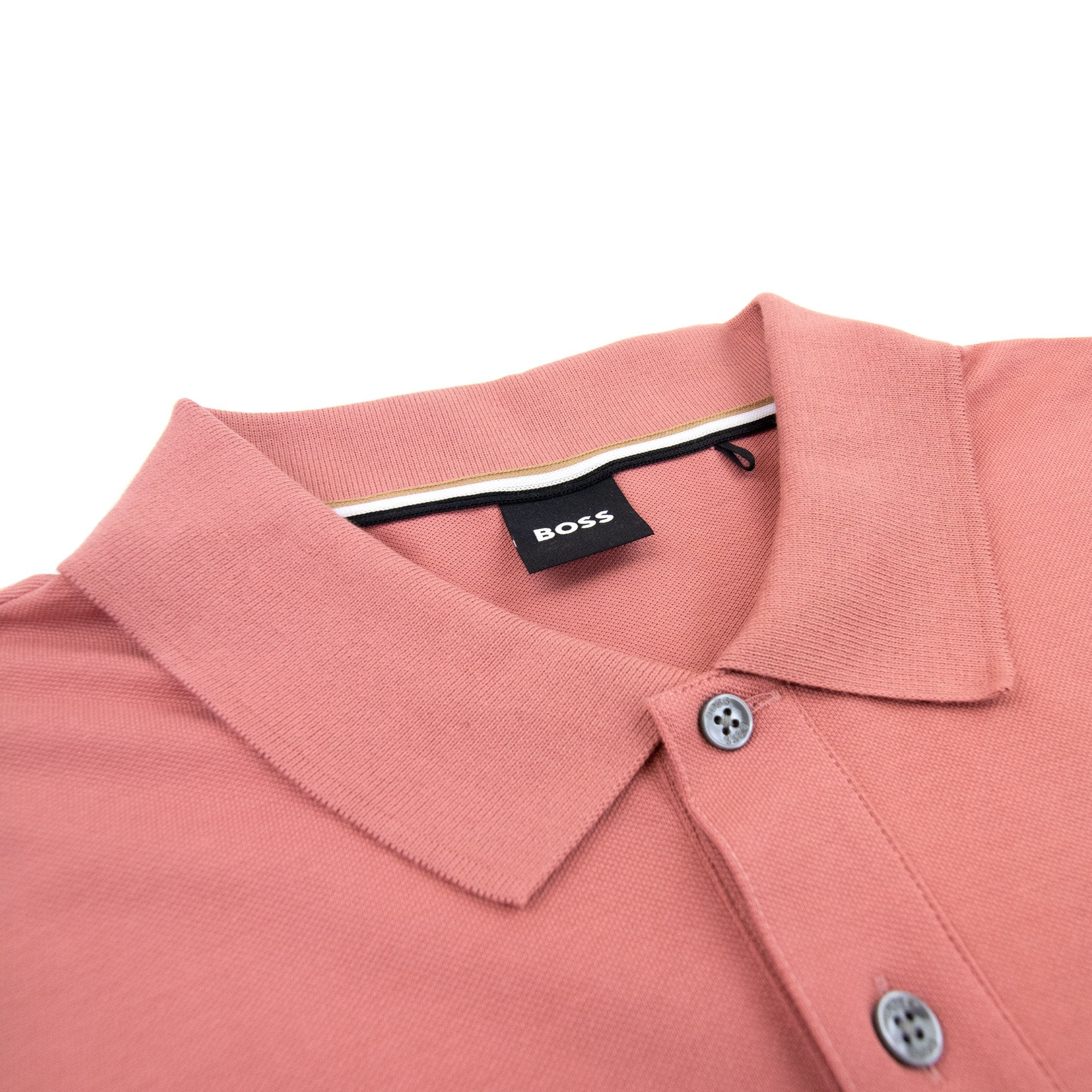 Hugo Boss Pallas Embroidered Logo S/s Polo Light Red 692