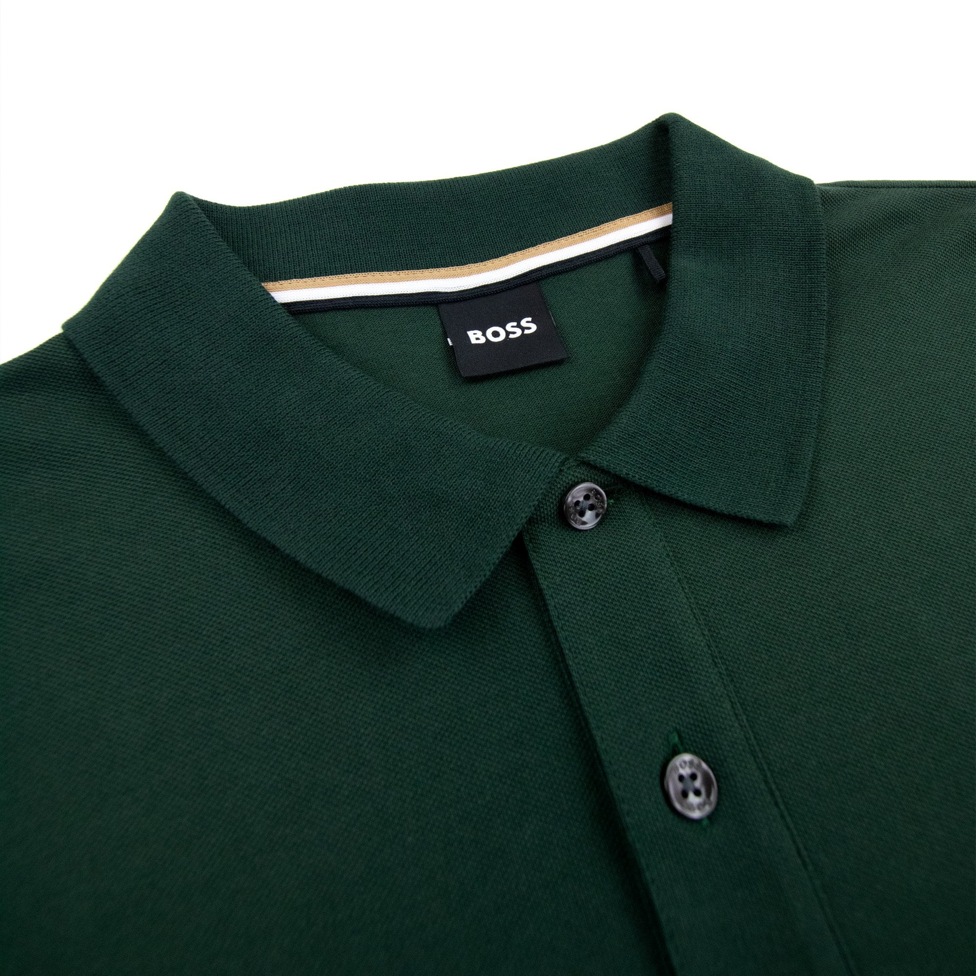 Hugo Boss Pallas Embroidered Logo S/s Polo Dark Green 350