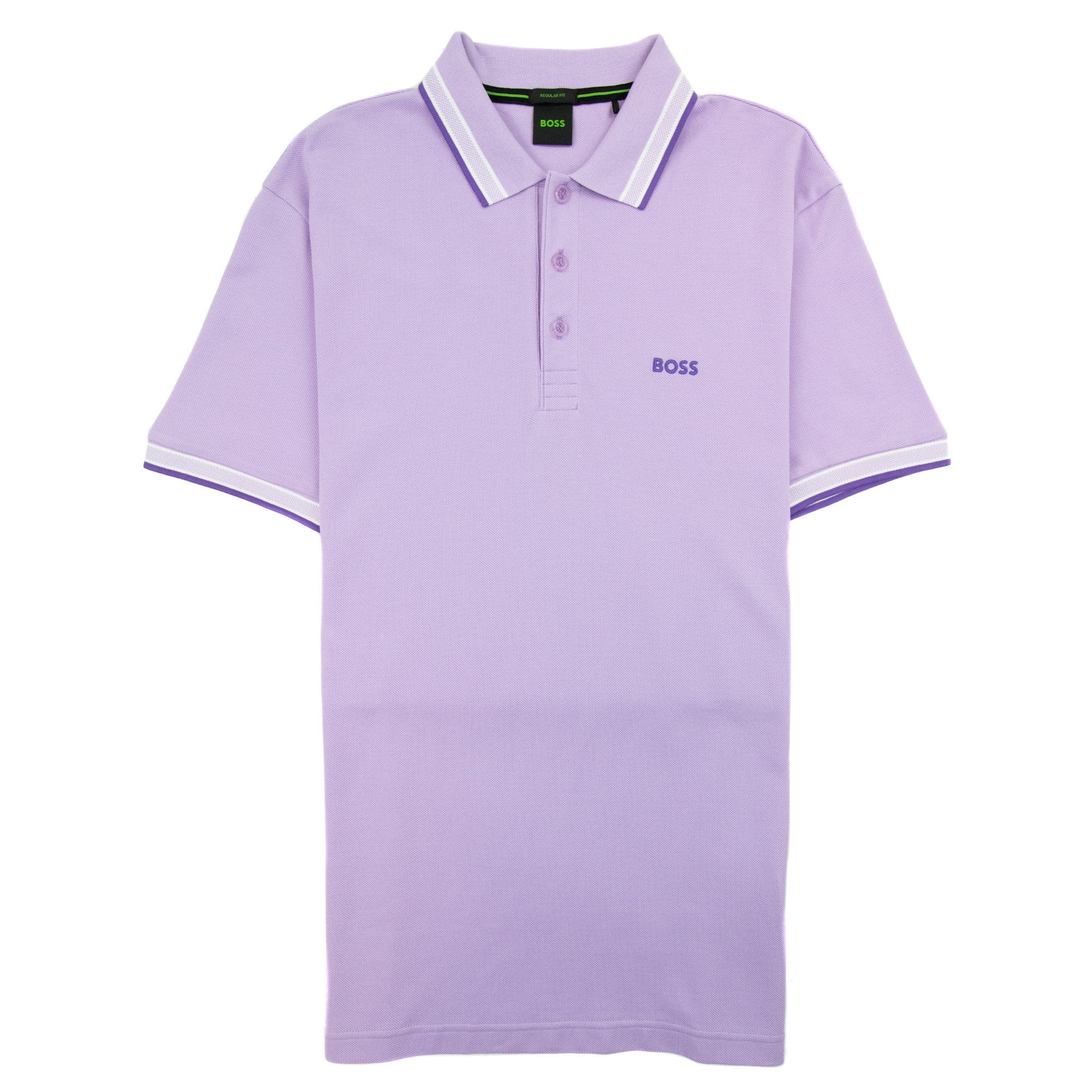 Hugo Boss Paddy Embroidered Logo Polo Light Purple 534