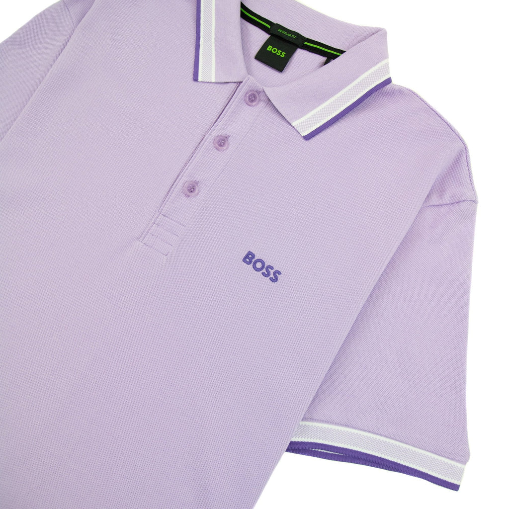 Hugo Boss Paddy Embroidered Logo Polo Light Purple 534