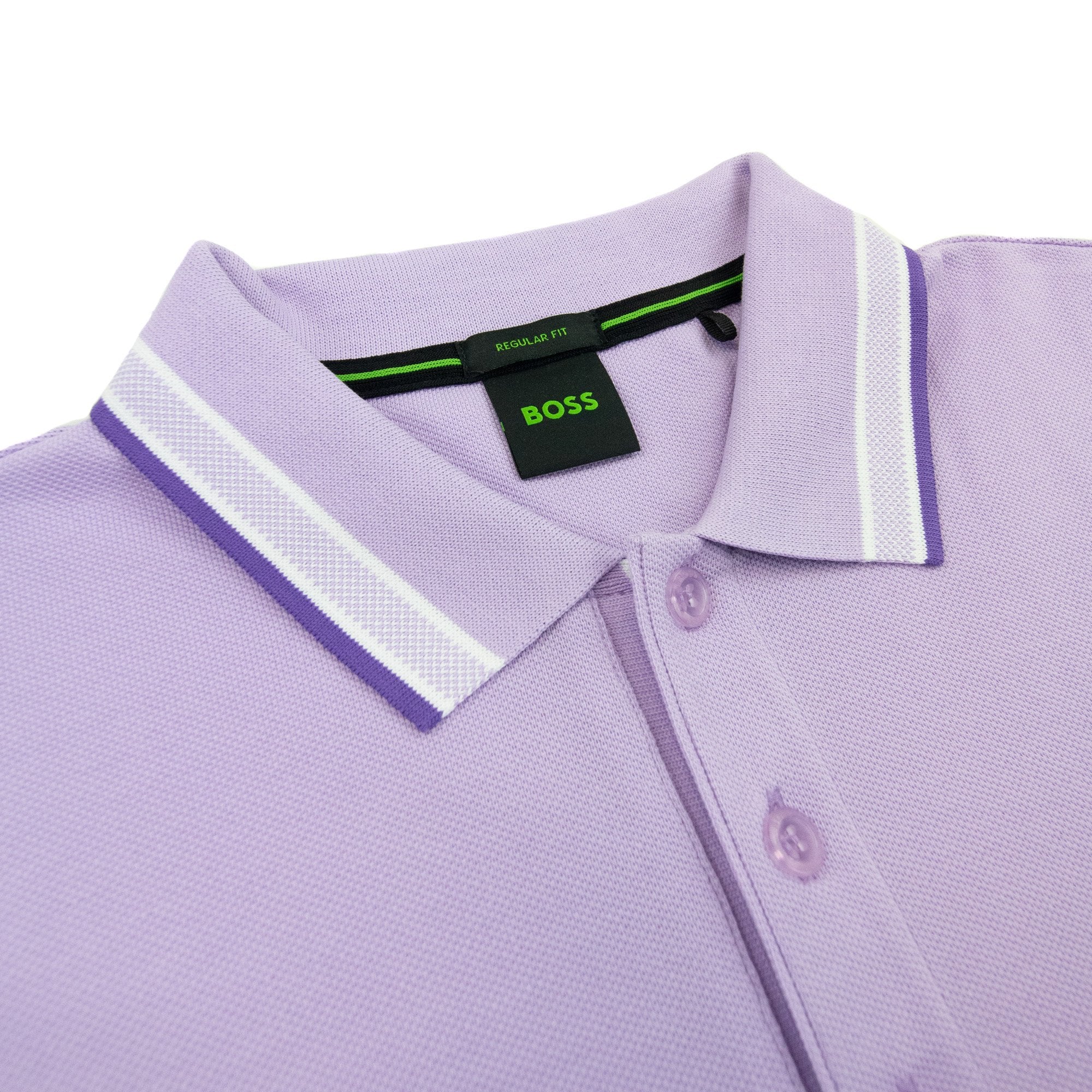 Hugo Boss Paddy Embroidered Logo Polo Light Purple 534
