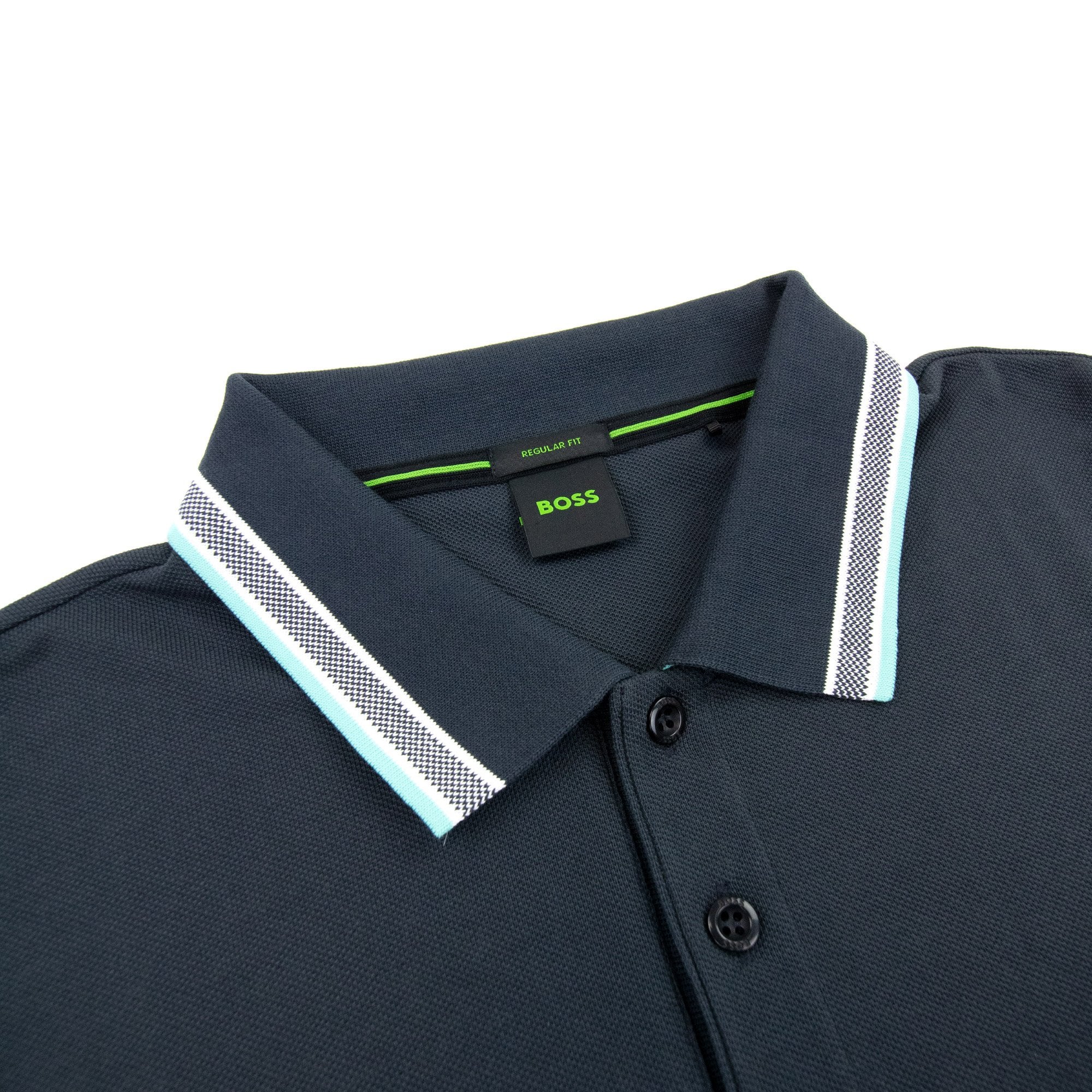Hugo Boss Paddy Embroidered Logo Polo Navy 409