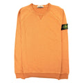 Stone Island 66360 Malfile Fleece Garment Dayed Sweatshirt Sienna Brown V0073
