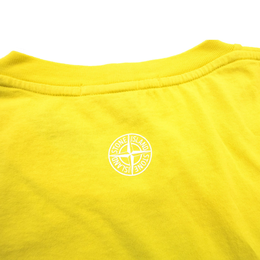 Stone Island 2ns90 Institutional Two Print T Shirt Yellow V0030