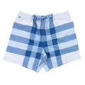 Burberry Martin Ip Check Swim Short Sky Blue