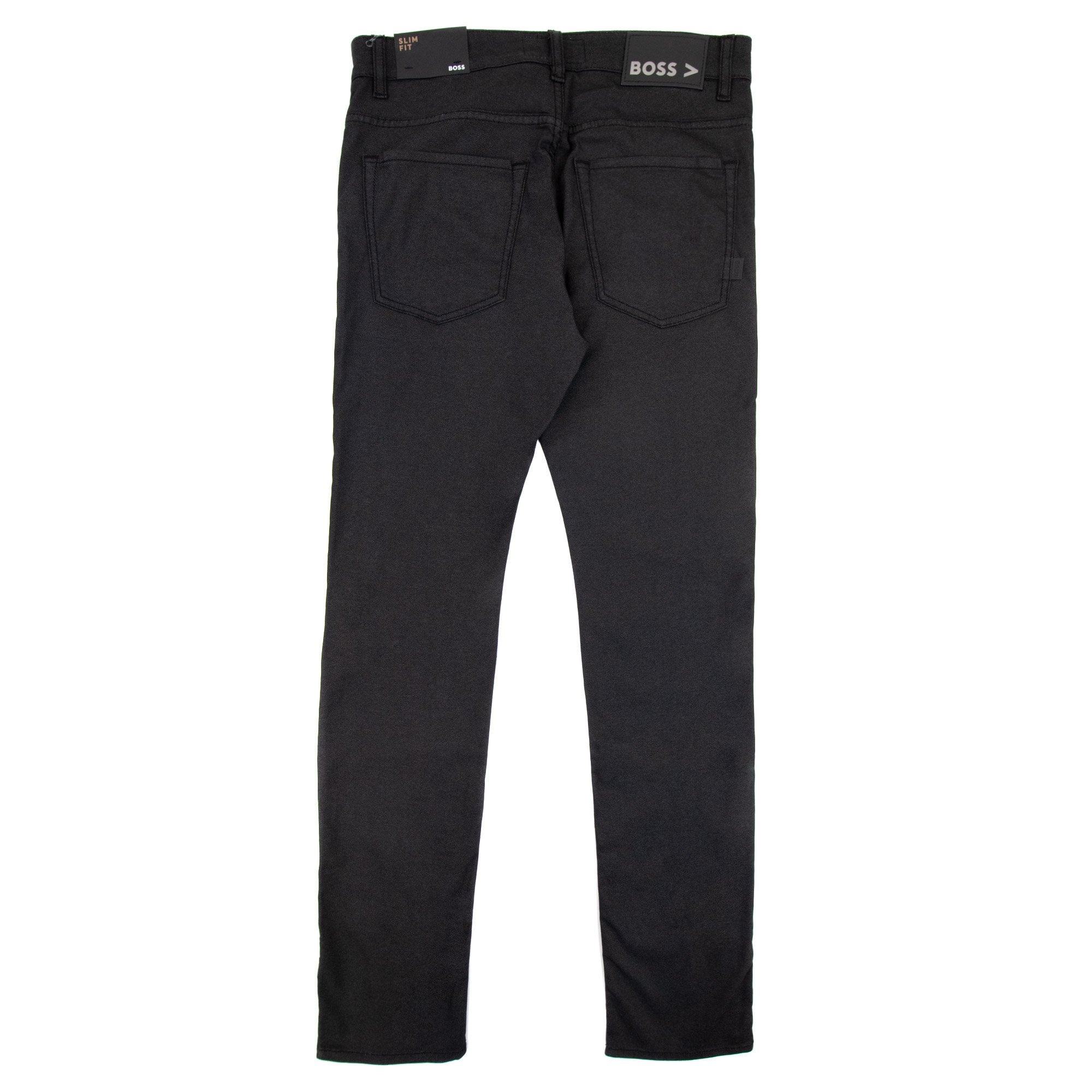 Hugo Boss Delaware 3-1-20 Slim Fit Stretch Jean Black 001