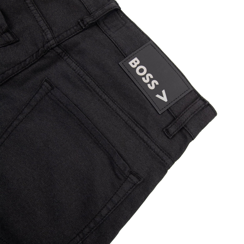 Hugo Boss Delaware 3-1-20 Slim Fit Stretch Jean Black 001