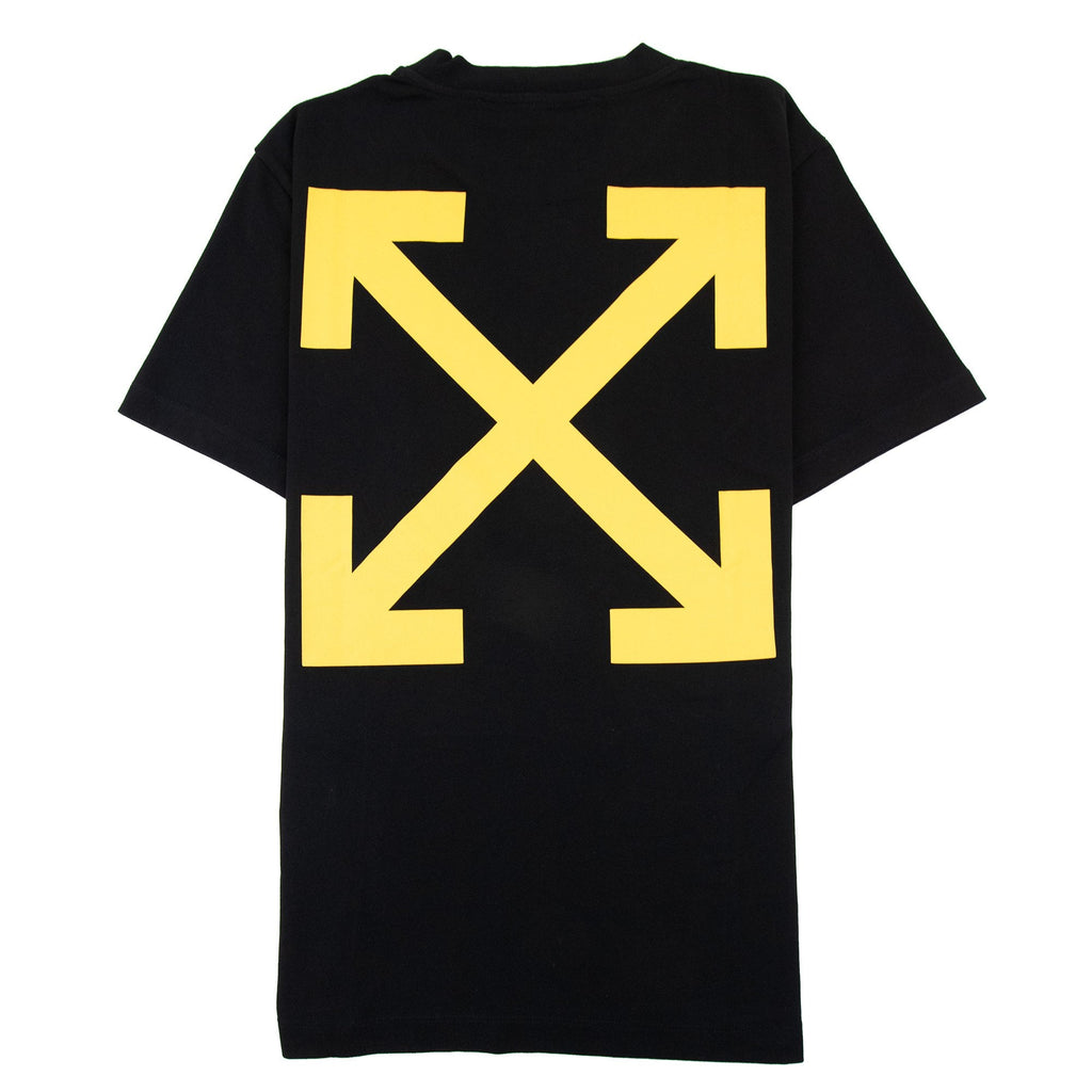 Off White Arrow Carav Slim Tee Black