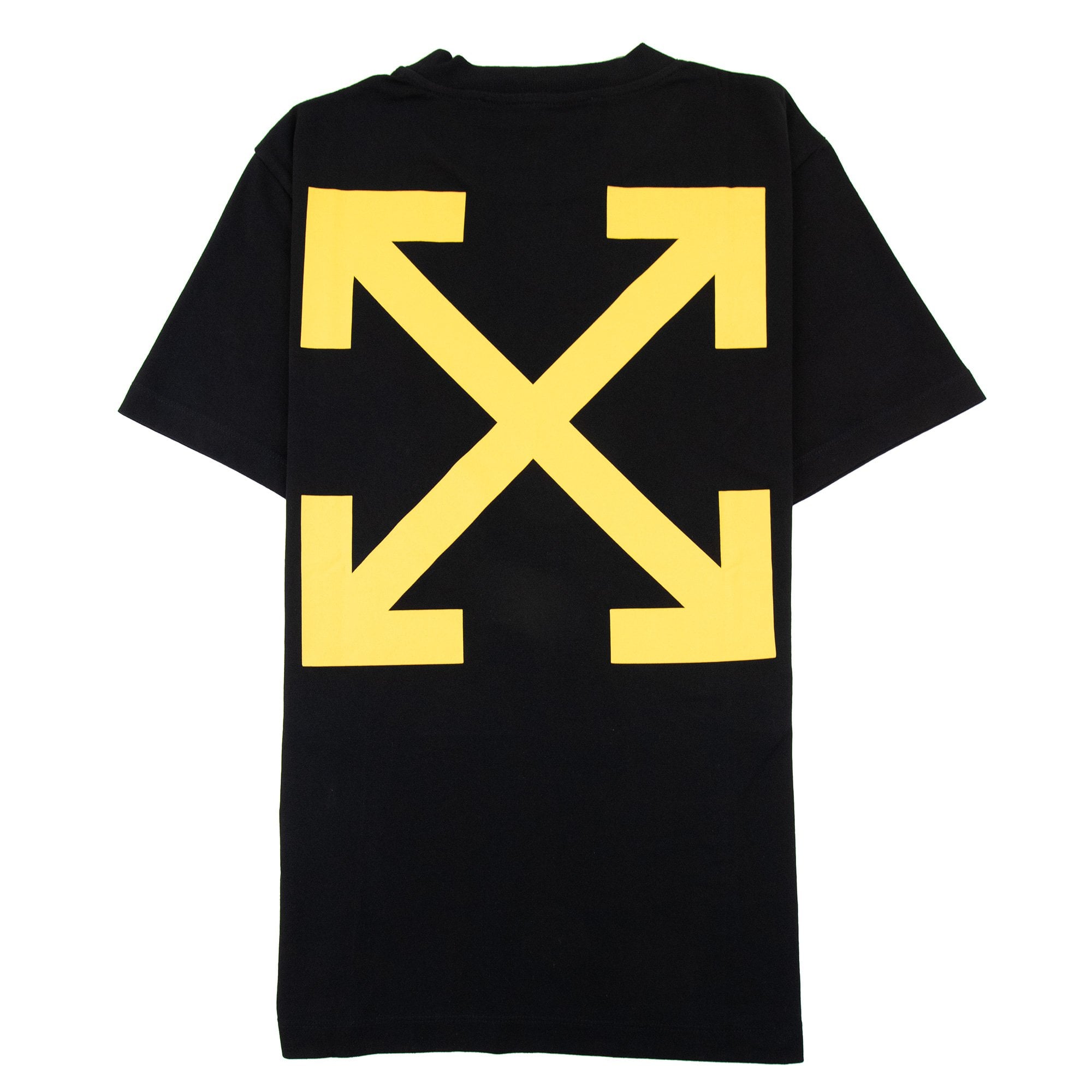 Off White Arrow Carav Slim Tee Black