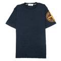 Stone Island 21578 20/1 Embroidered Logo T Shirt Navy V0020