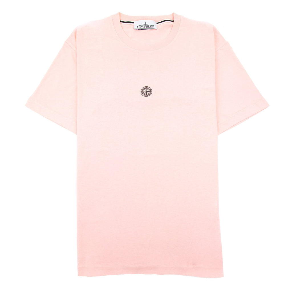 Stone Island 2ns86 Graphic Letter T-shirt Pink V0080