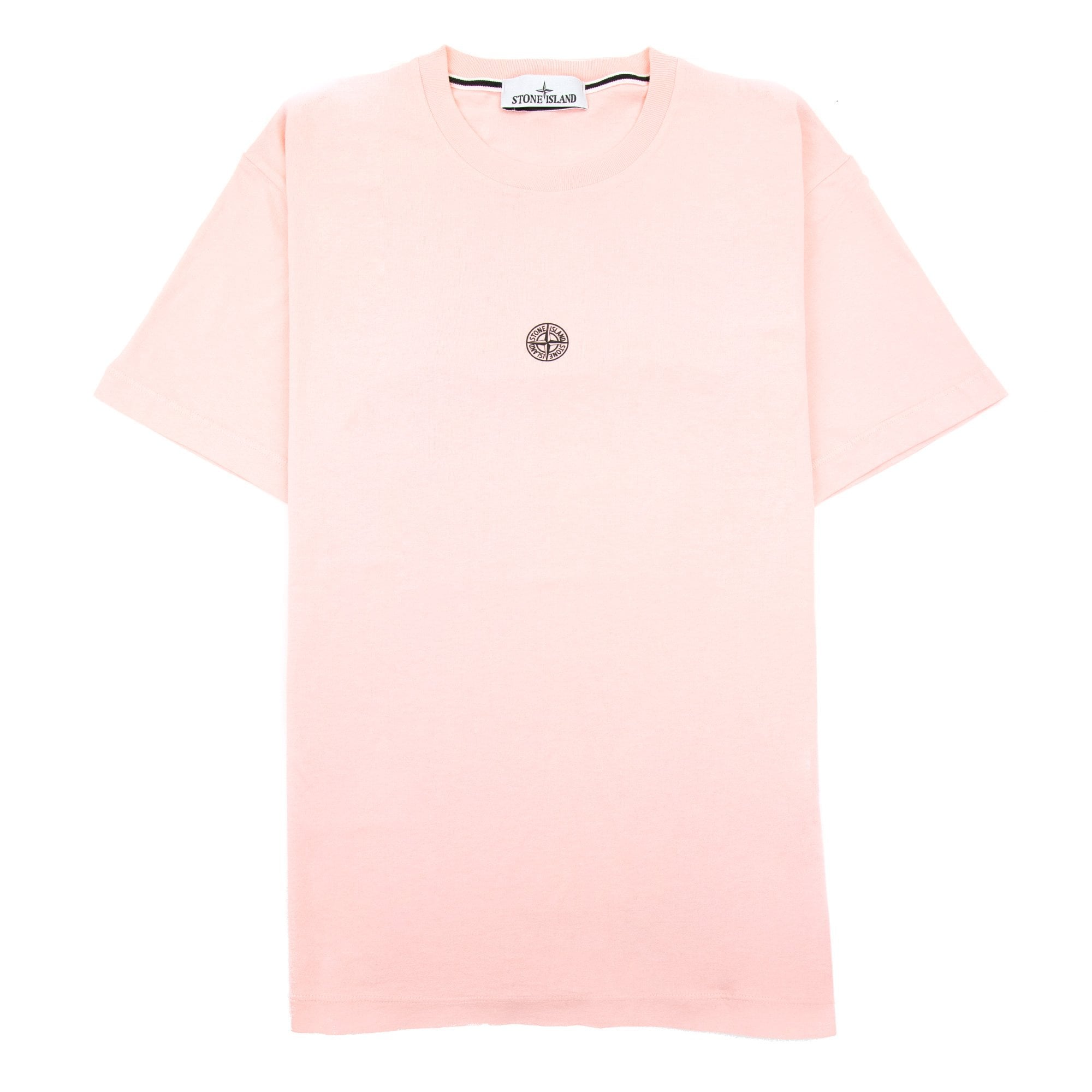 Stone Island 2ns86 Graphic Letter T-shirt Pink V0080