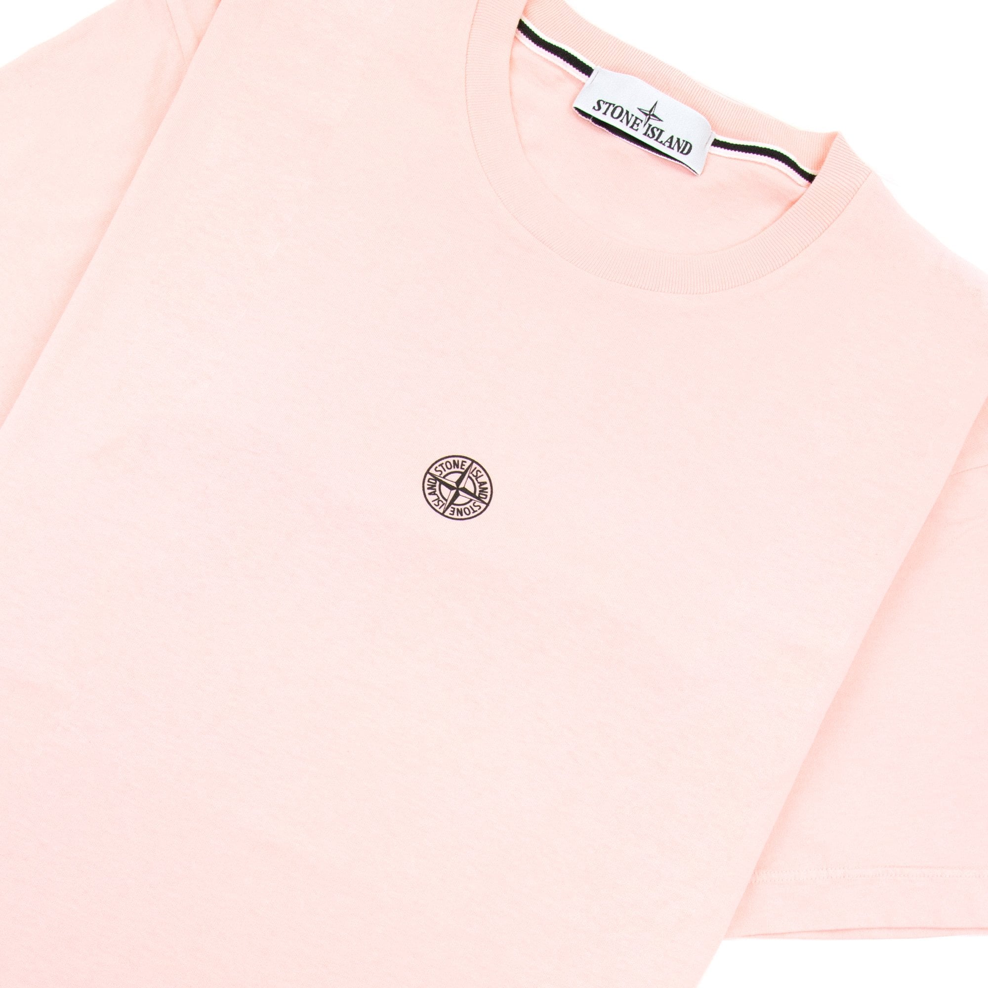 Stone Island 2ns86 Graphic Letter T-shirt Pink V0080