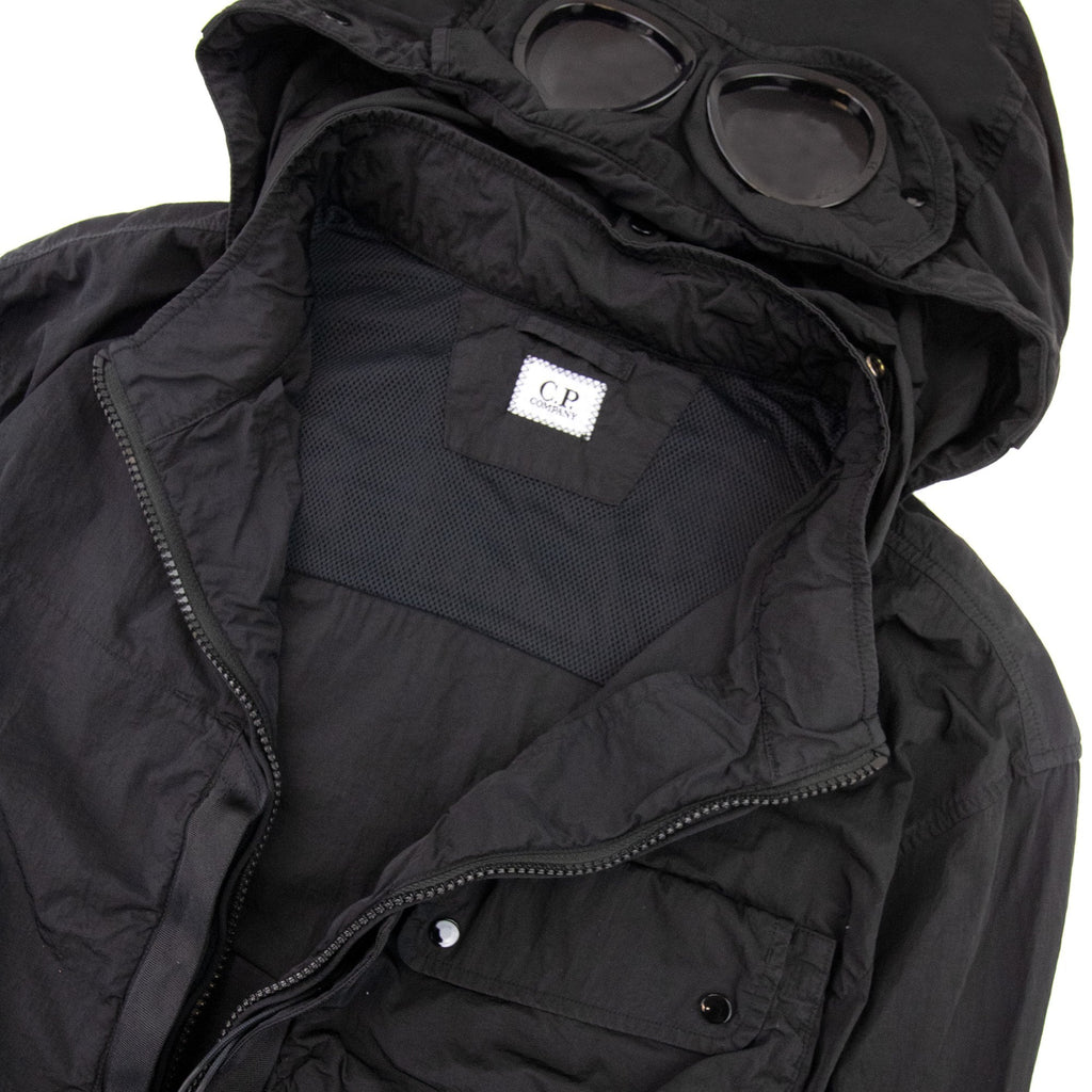 Cp Company Chrome-r Goggle Overshirt Black 999