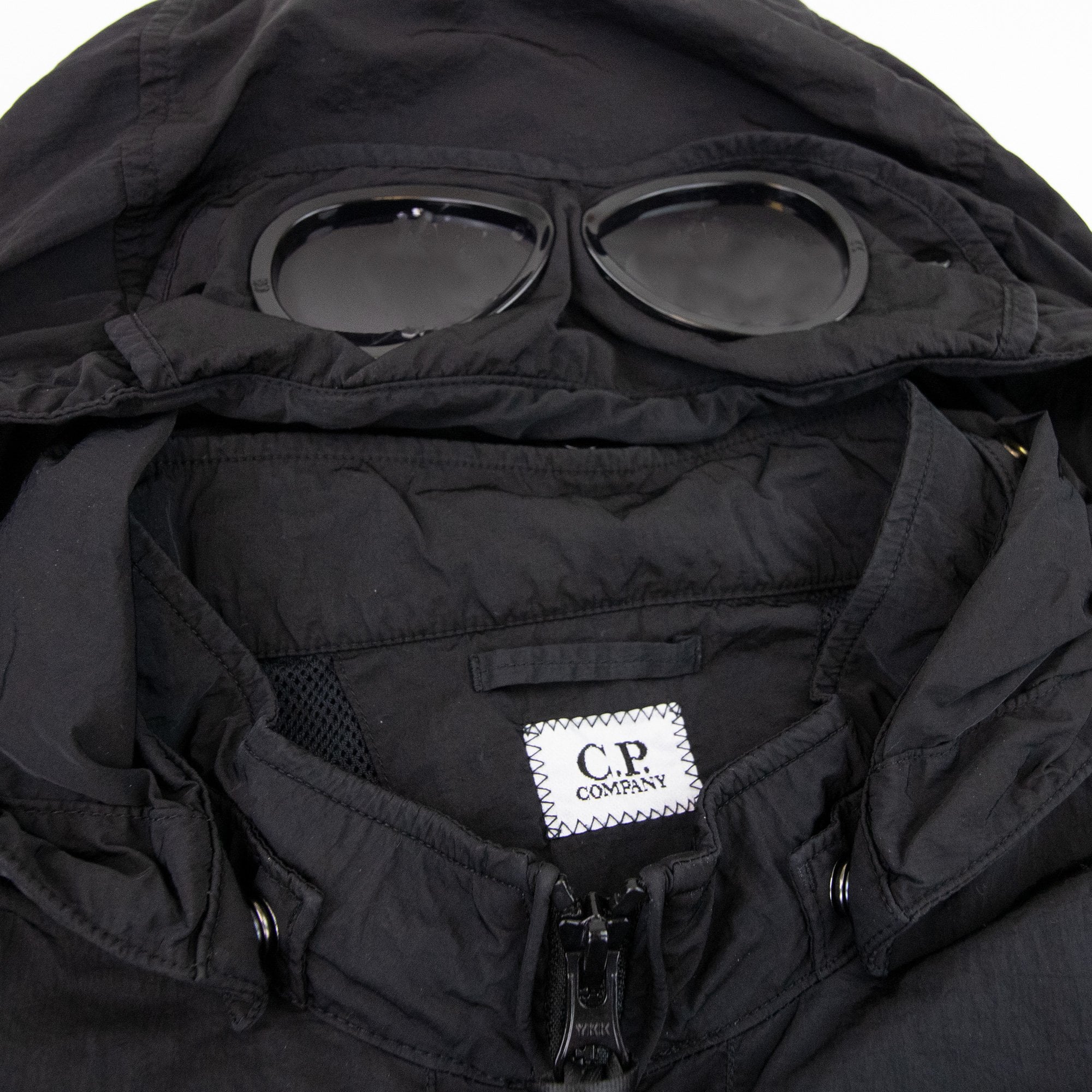 Cp Company Chrome-r Goggle Overshirt Black 999