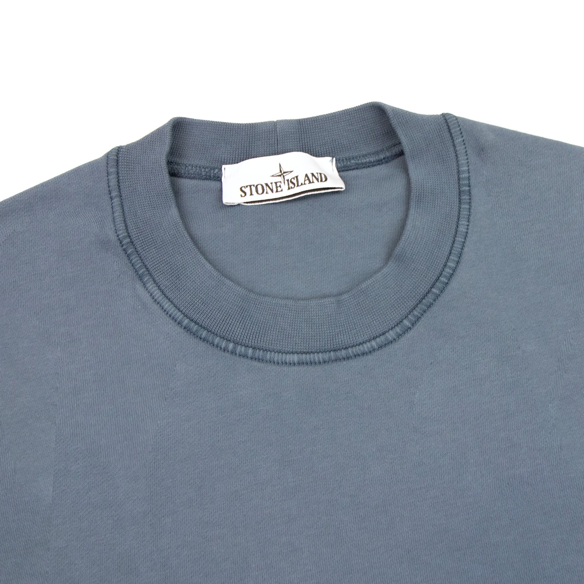 Stone Island 63051 Crewneck Sweatshirt Avio Blue V0024