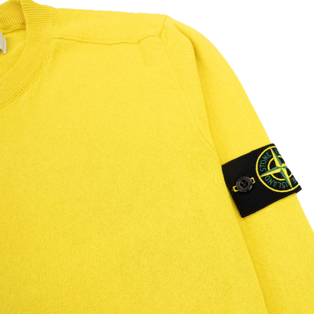 Stone Island 532b9 Crewneck Knitwear Yellow V0030