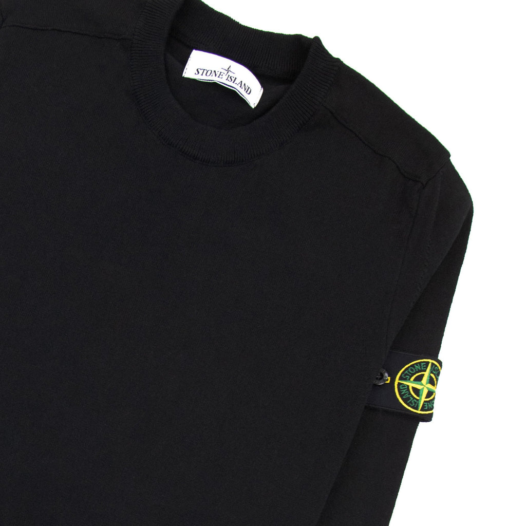 Stone Island 532b9 Crewneck Knitwear Black V0029