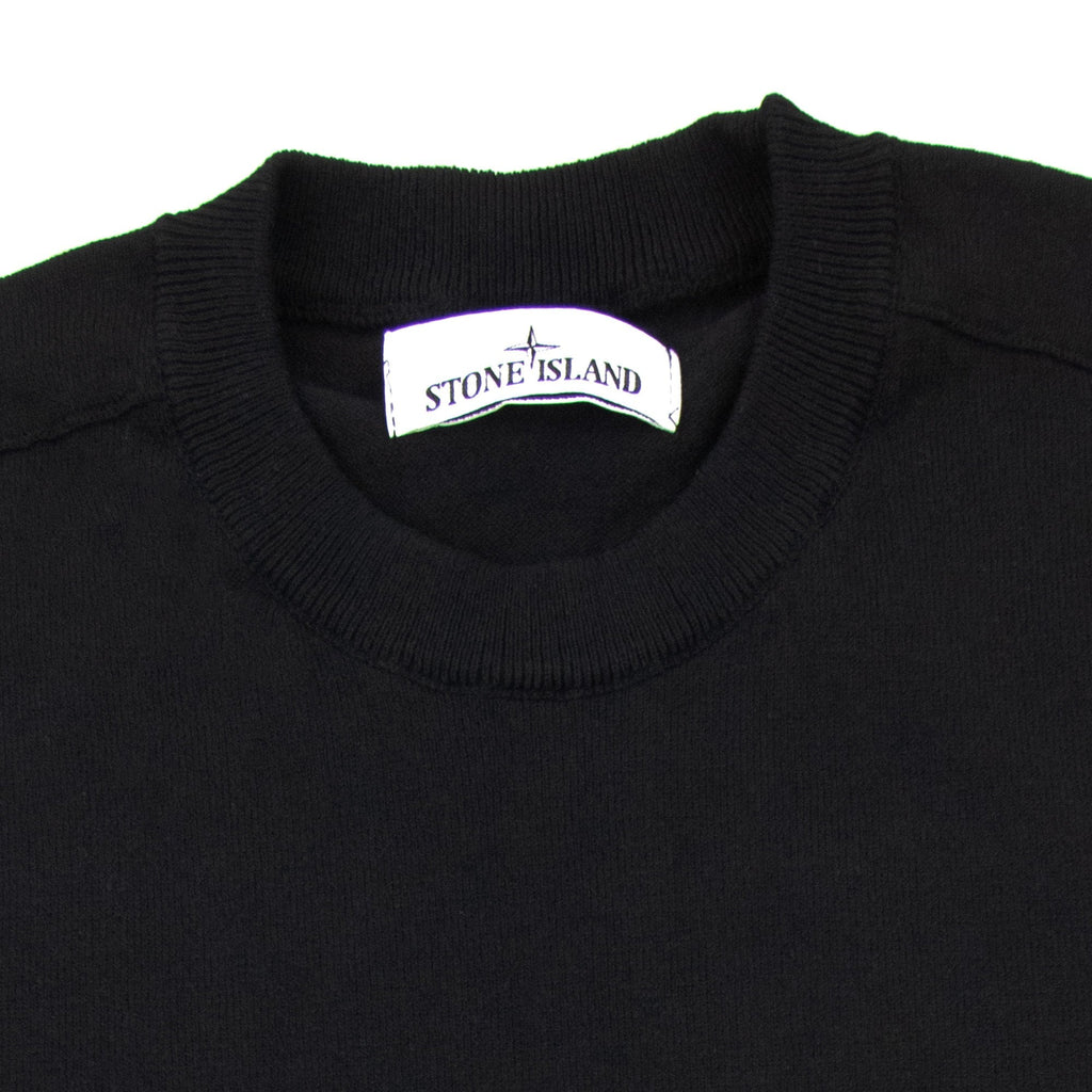Stone Island 532b9 Crewneck Knitwear Black V0029