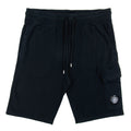 Cp Company Light Fleece Lense Bermuda Shorts Black 999