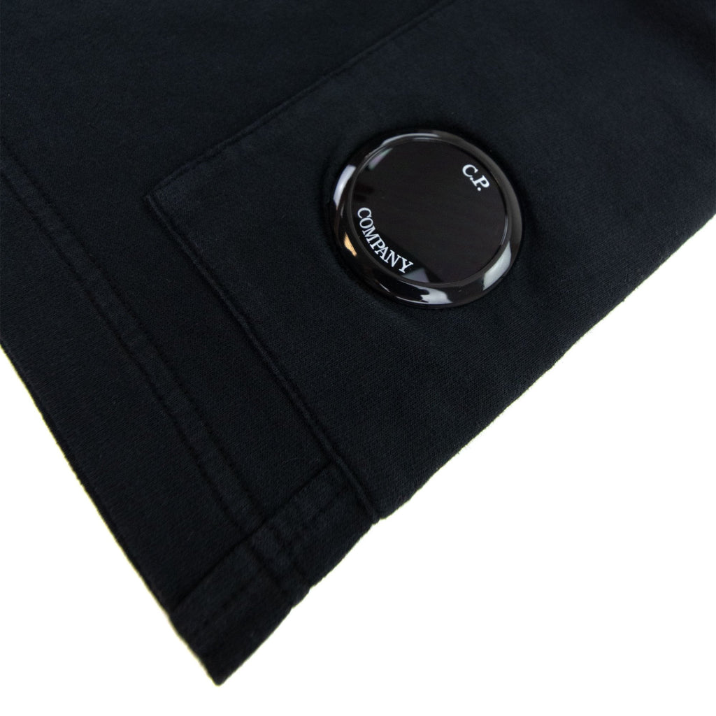 Cp Company Light Fleece Lense Bermuda Shorts Black 999