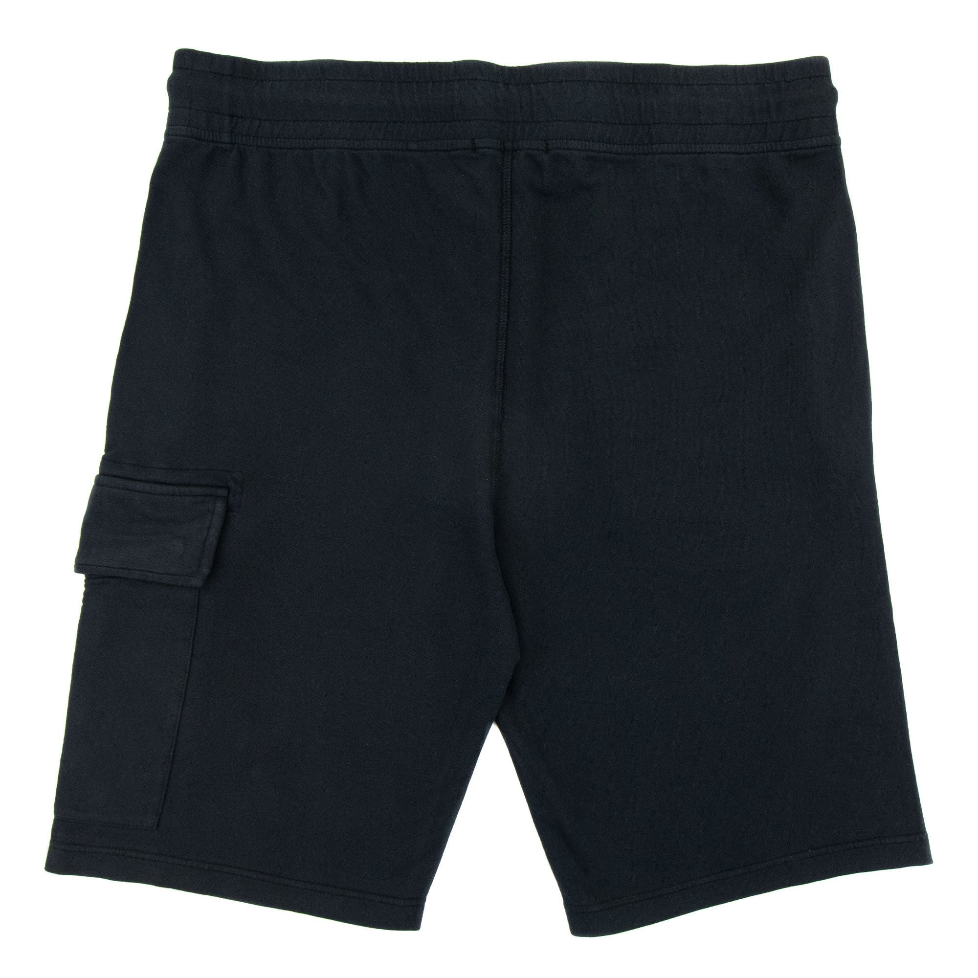 Cp Company Light Fleece Lense Bermuda Shorts Black 999