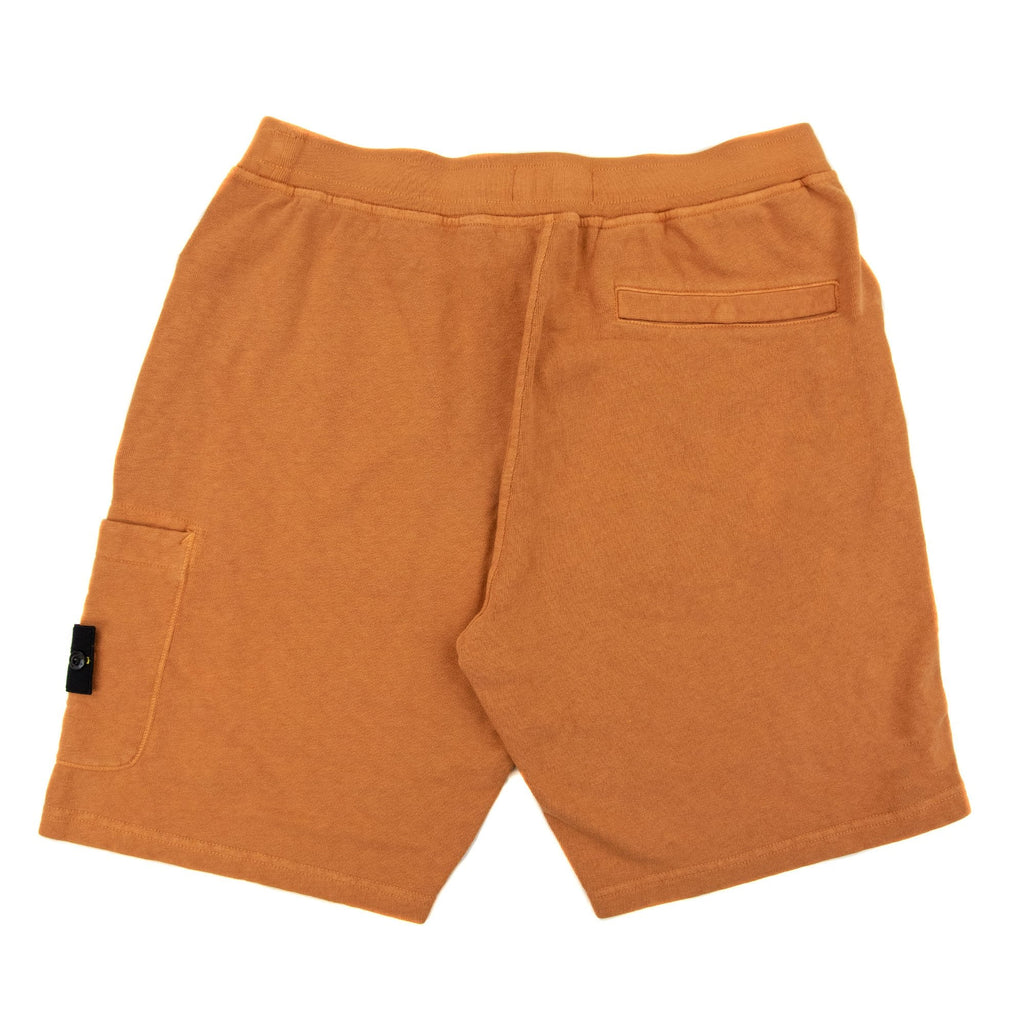 Stone Island 64060 Old Treatment Bermuda Short Sienna Brown V0073