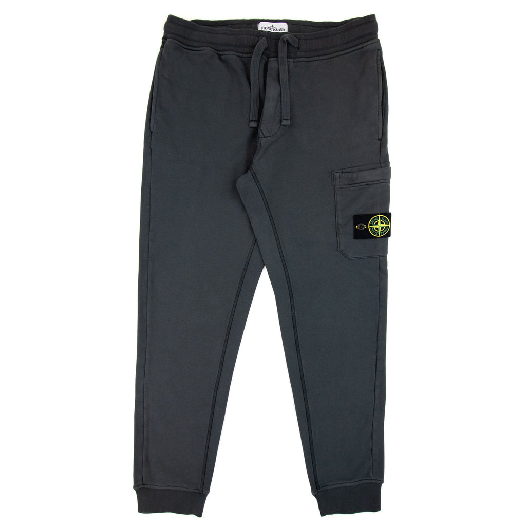 Stone Island 64520 Brushed Cotton Fleece Slim Fit Charcoal V0065