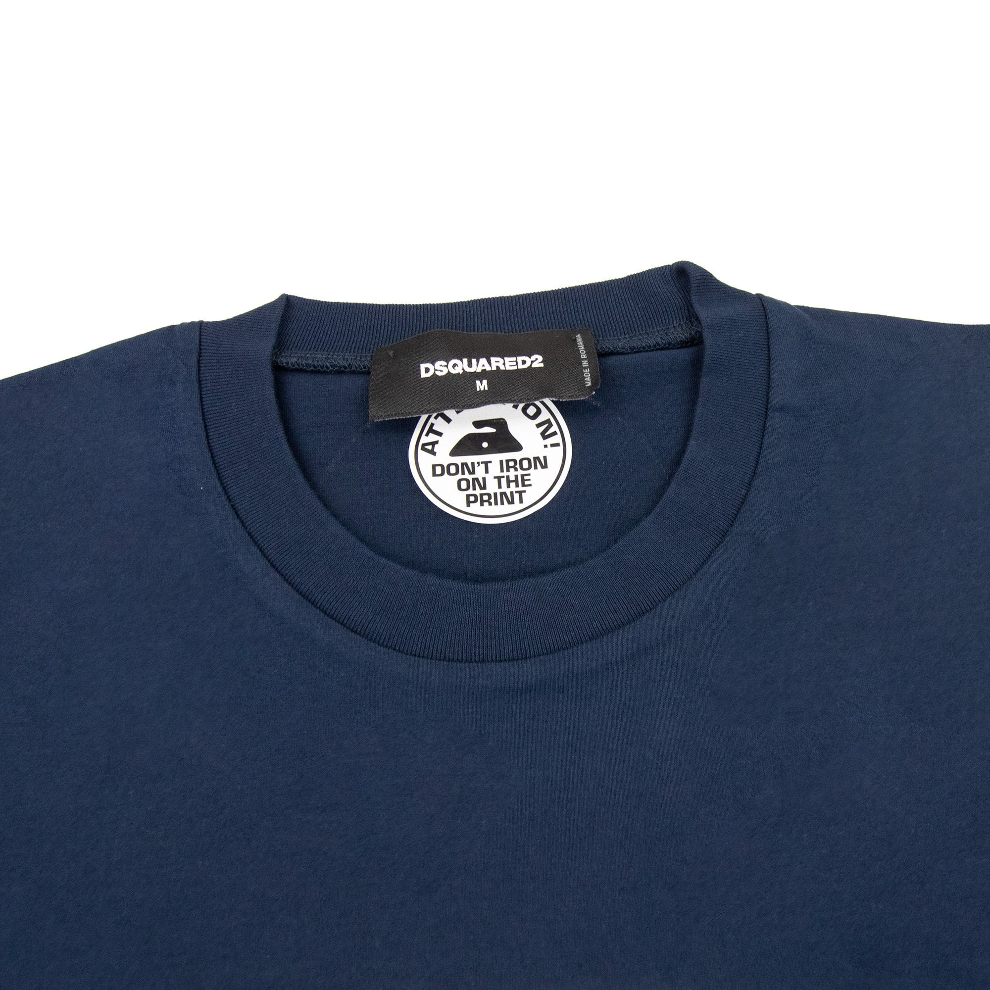 Dsquared2 Surf Board Cool T Shirt Navy 478