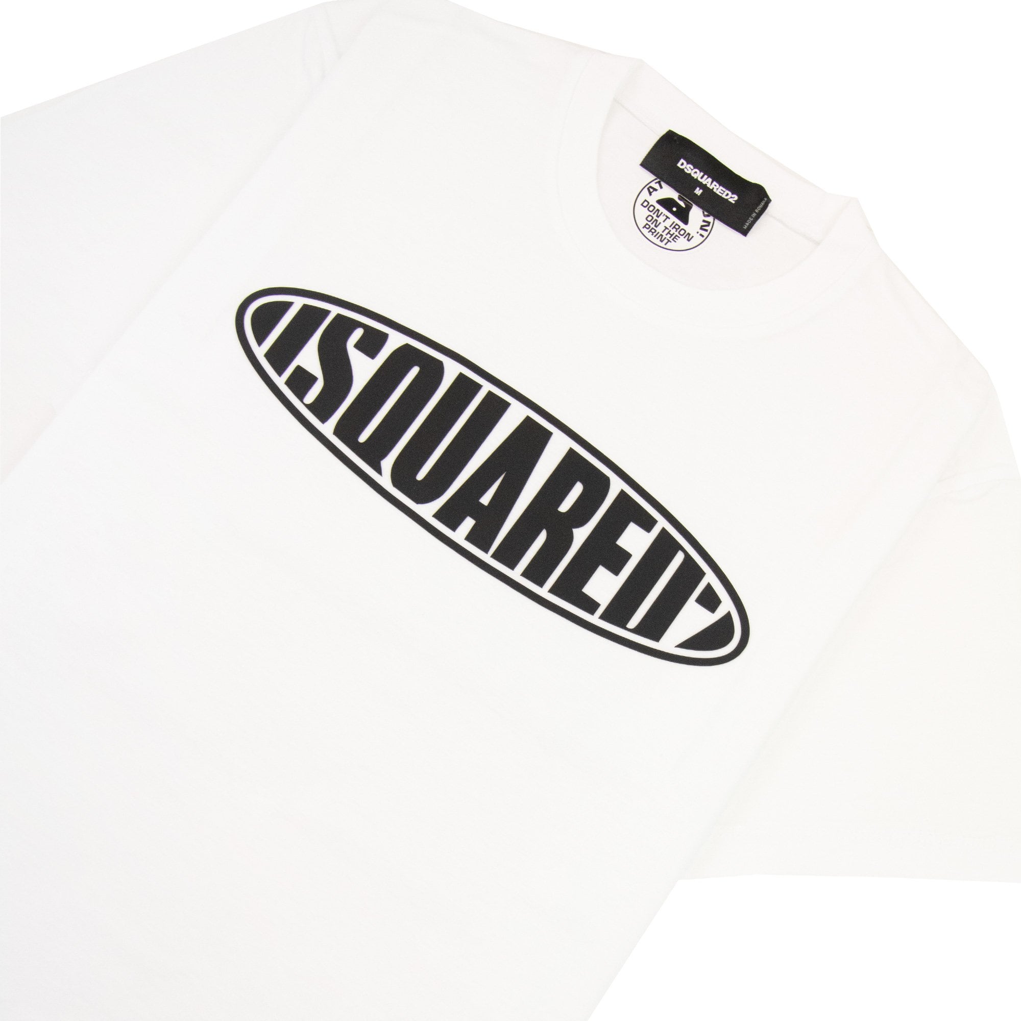 Dsquared2 Surf Board Cool T Shirt White 100