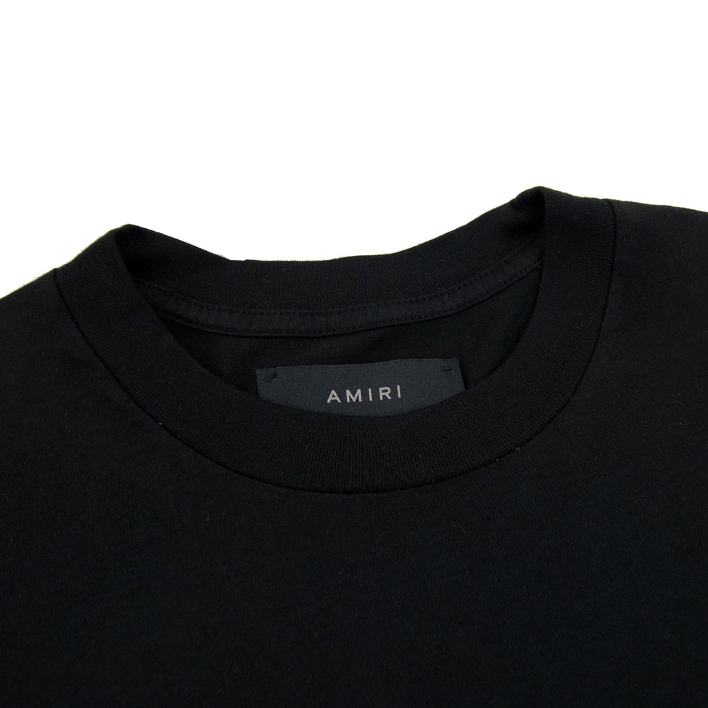Amiri 22 Jersey Logo T Shirt Black 001