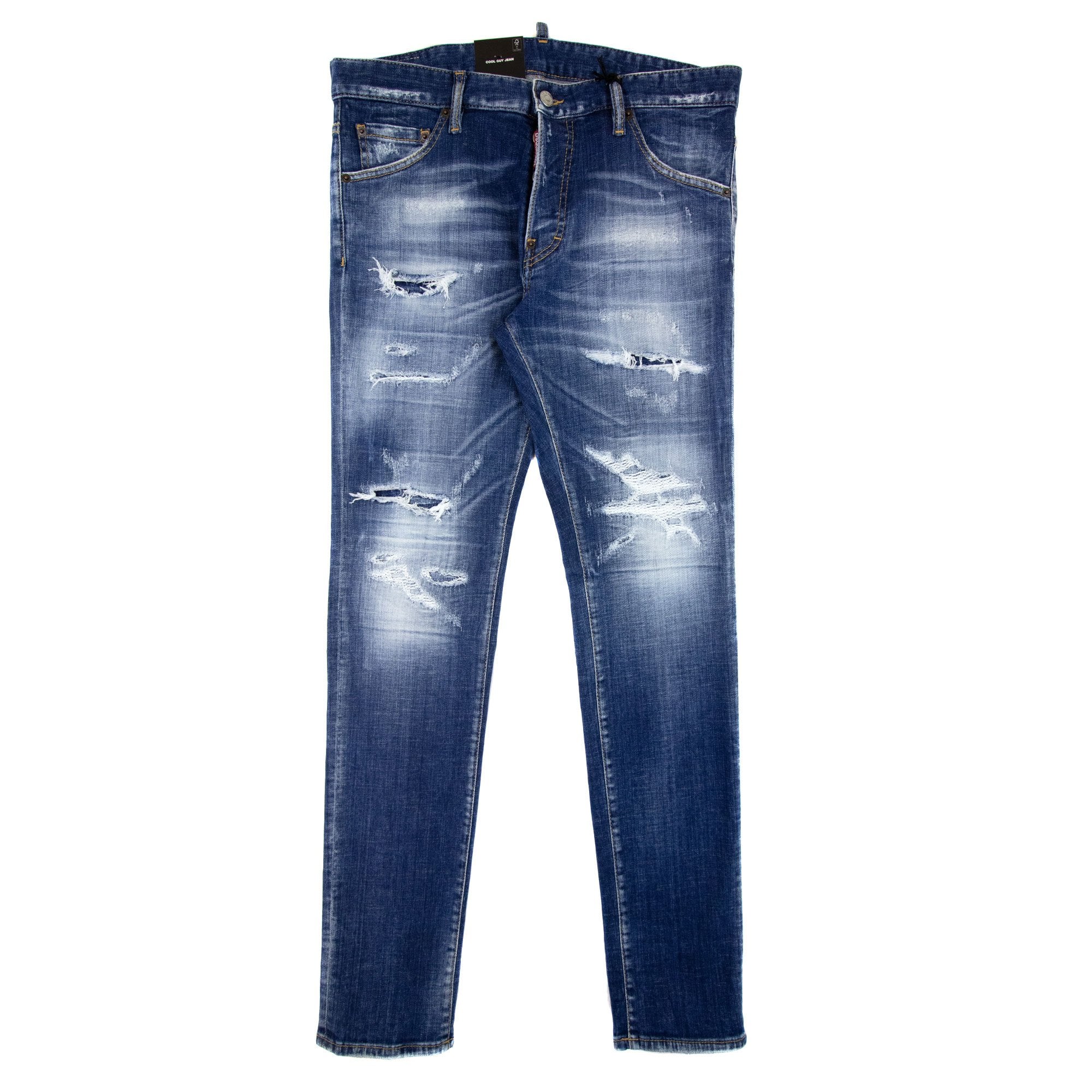 Dsquared2 Medium Slash Wash Cool Guy Jeans Denim 470