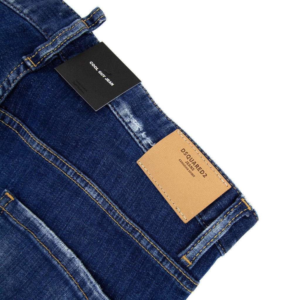 Dsquared2 Medium Slash Wash Cool Guy Jeans Denim 470