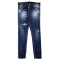 Dsquared2 Dark Ripped Skater Cool Guy Jeans Denim 470