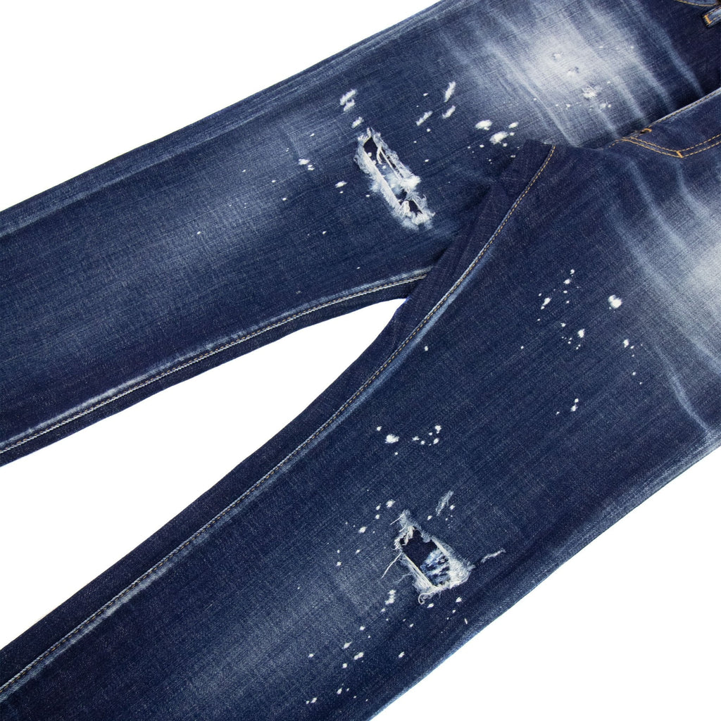 Dsquared2 Dark Ripped Skater Cool Guy Jeans Denim 470