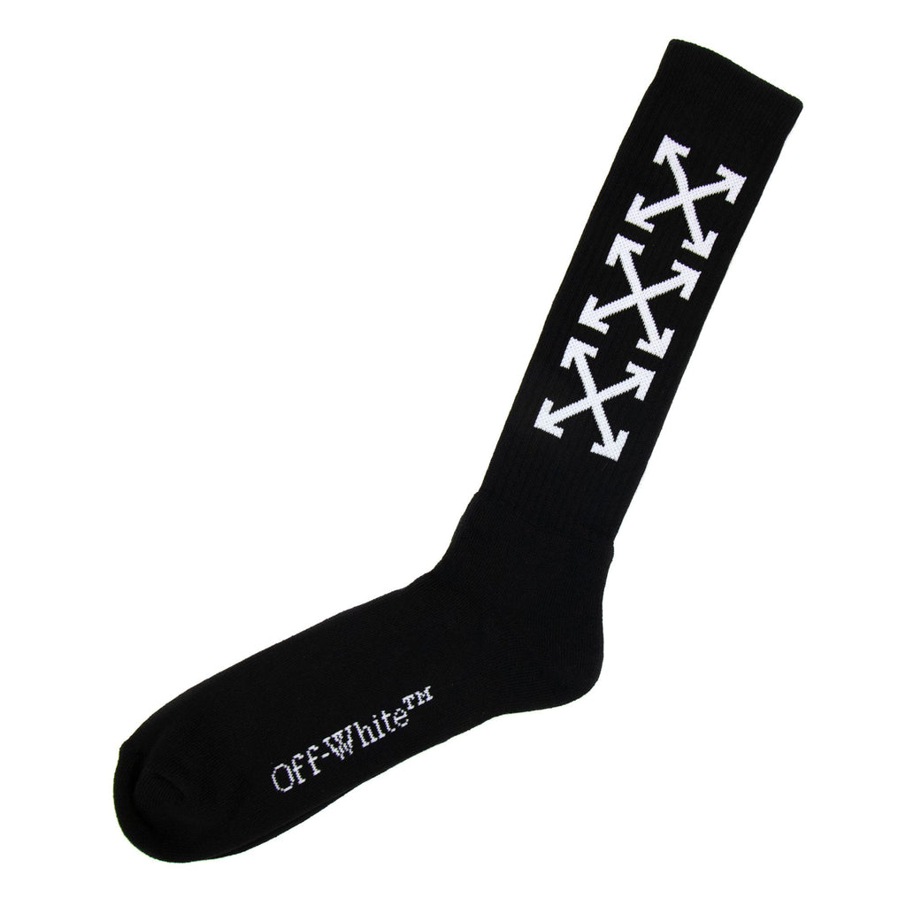 Off White Off-white Arrow Bookish Socks Black/white