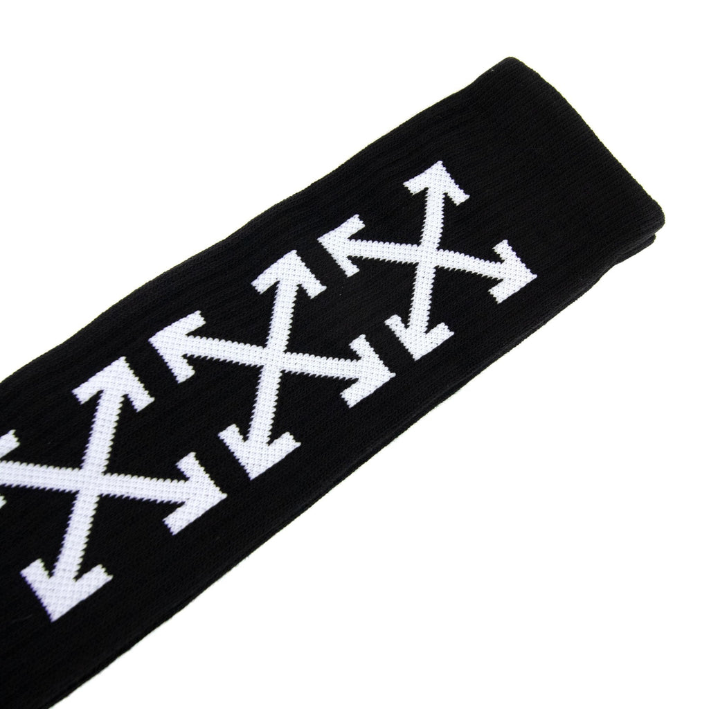 Off White Off-white Arrow Bookish Socks Black/white