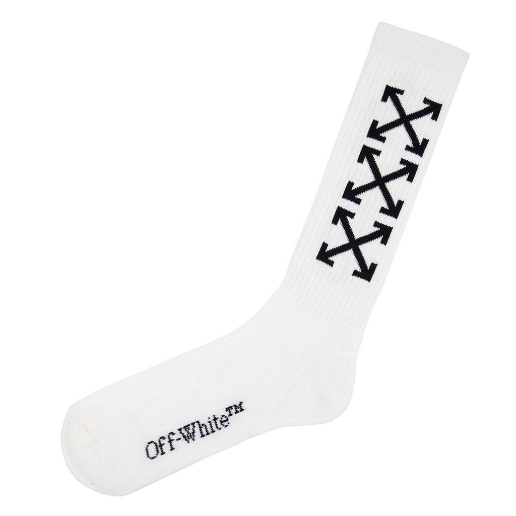 Off White Off-white Arrow Bookish Socks White/black