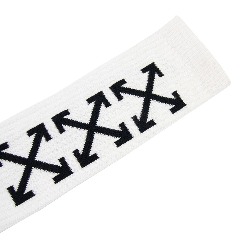 Off White Off-white Arrow Bookish Socks White/black