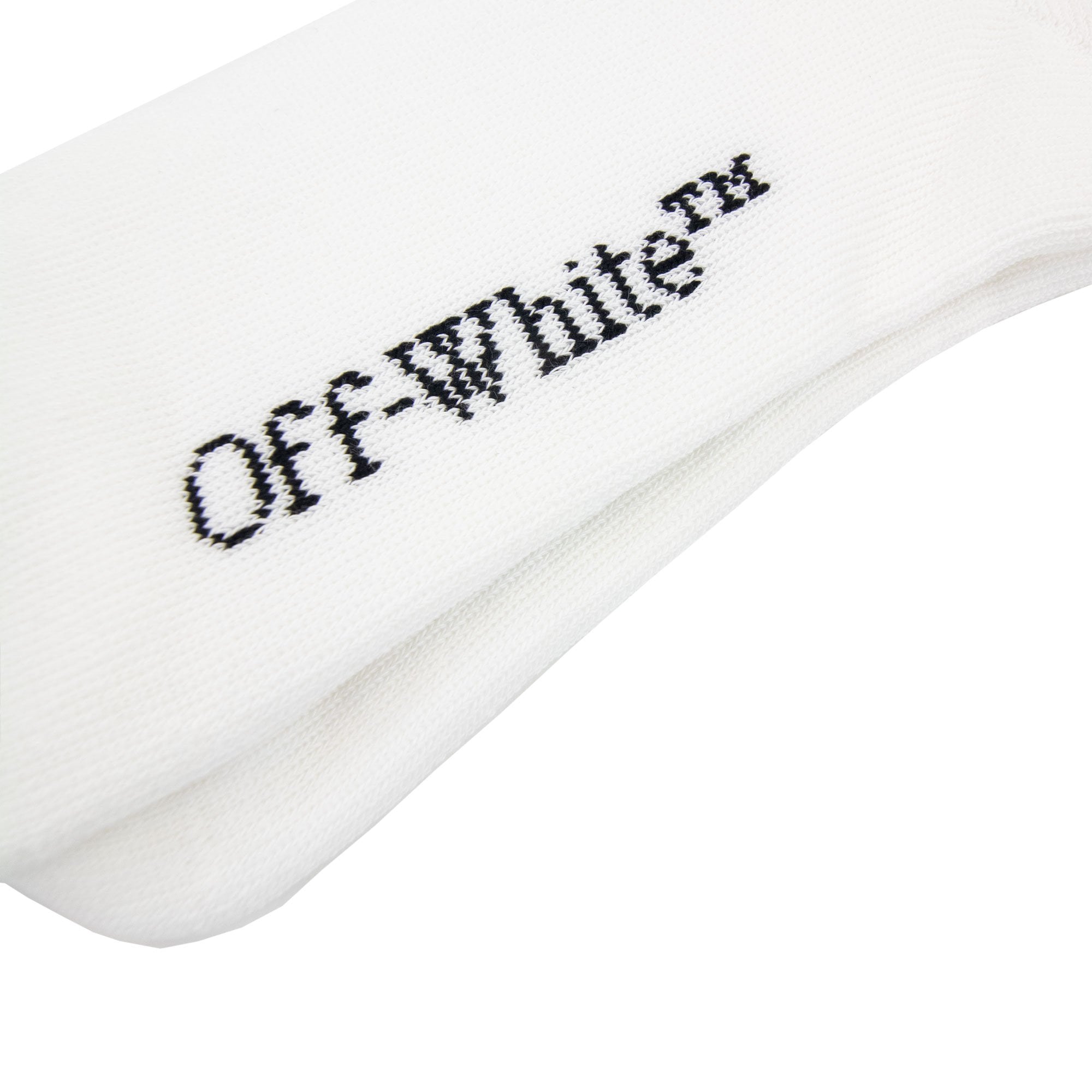 Off White Off-white Arrow Bookish Socks White/black | ONU – Onu