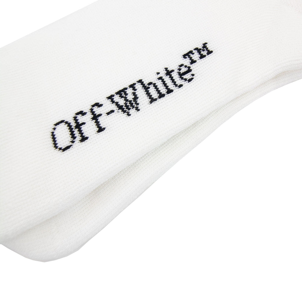 Off White Off-white Arrow Bookish Socks White/black