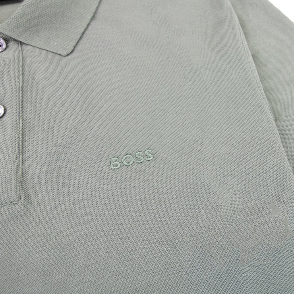 Hugo Boss Pallas Embroidered Logo S/s Polo Dark Green 343