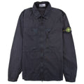 Stone Island 106wn Old Treatment Overshirt Navy V0120