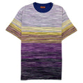 Missoni Slub Cotton Jersey Crewneck T Shirt Multi F500r