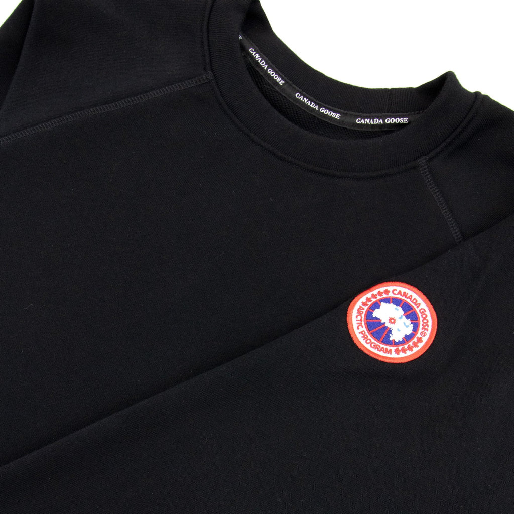 Canada Goose Huron Crewneck Sweatshirt 61 Black