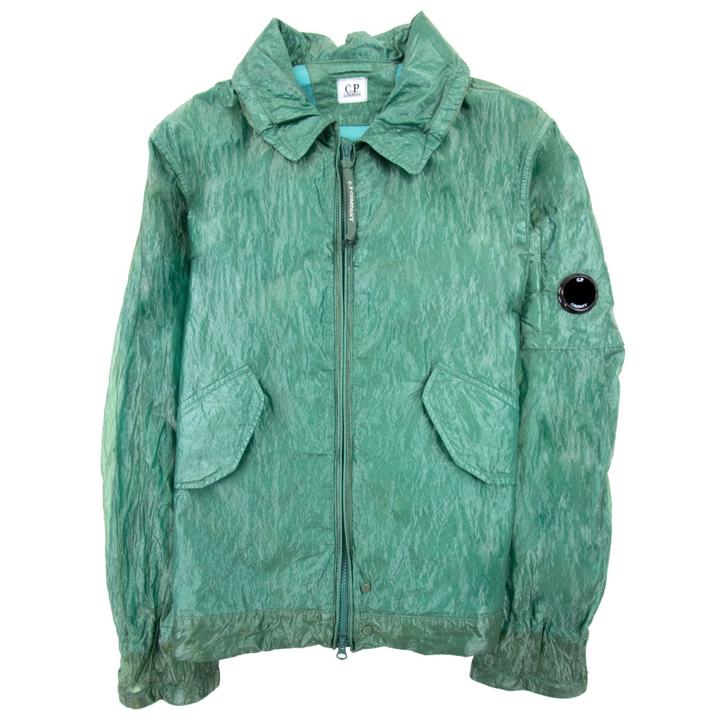 Cp Company Kan D Lens Outwear Short Jacket Bronze Green 648