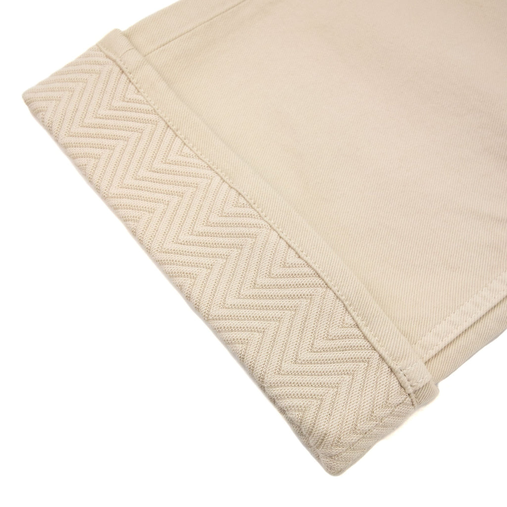 Missoni Knitted Inserts Stretchy 5 Pocket Trouser Cream S016s