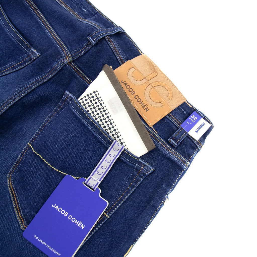 Jacob Cohen Nick Super Slim Jeans Denim Blue 399d