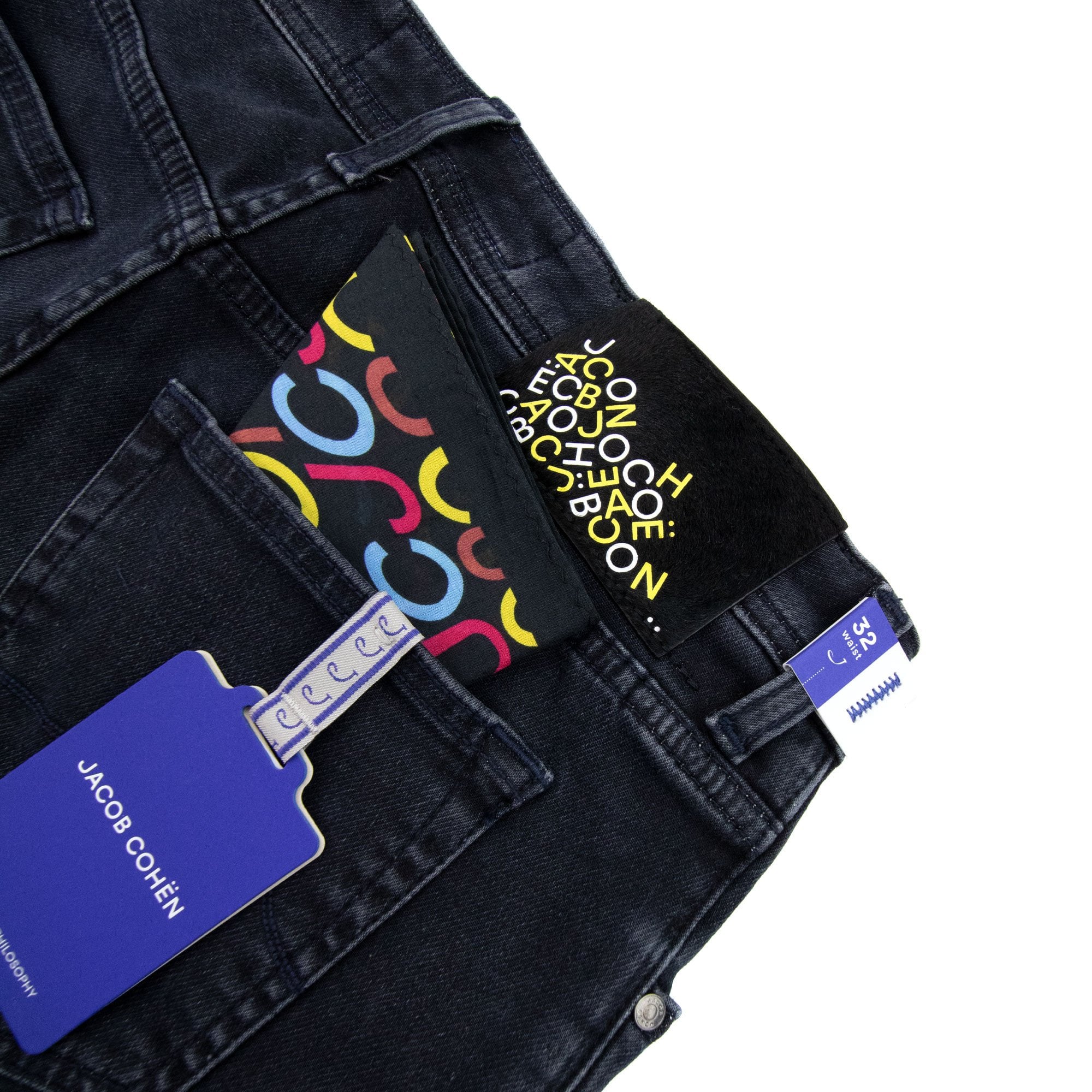 Jacob Cohen Nick Super Slim Fit Jeans Dark Navy 525d