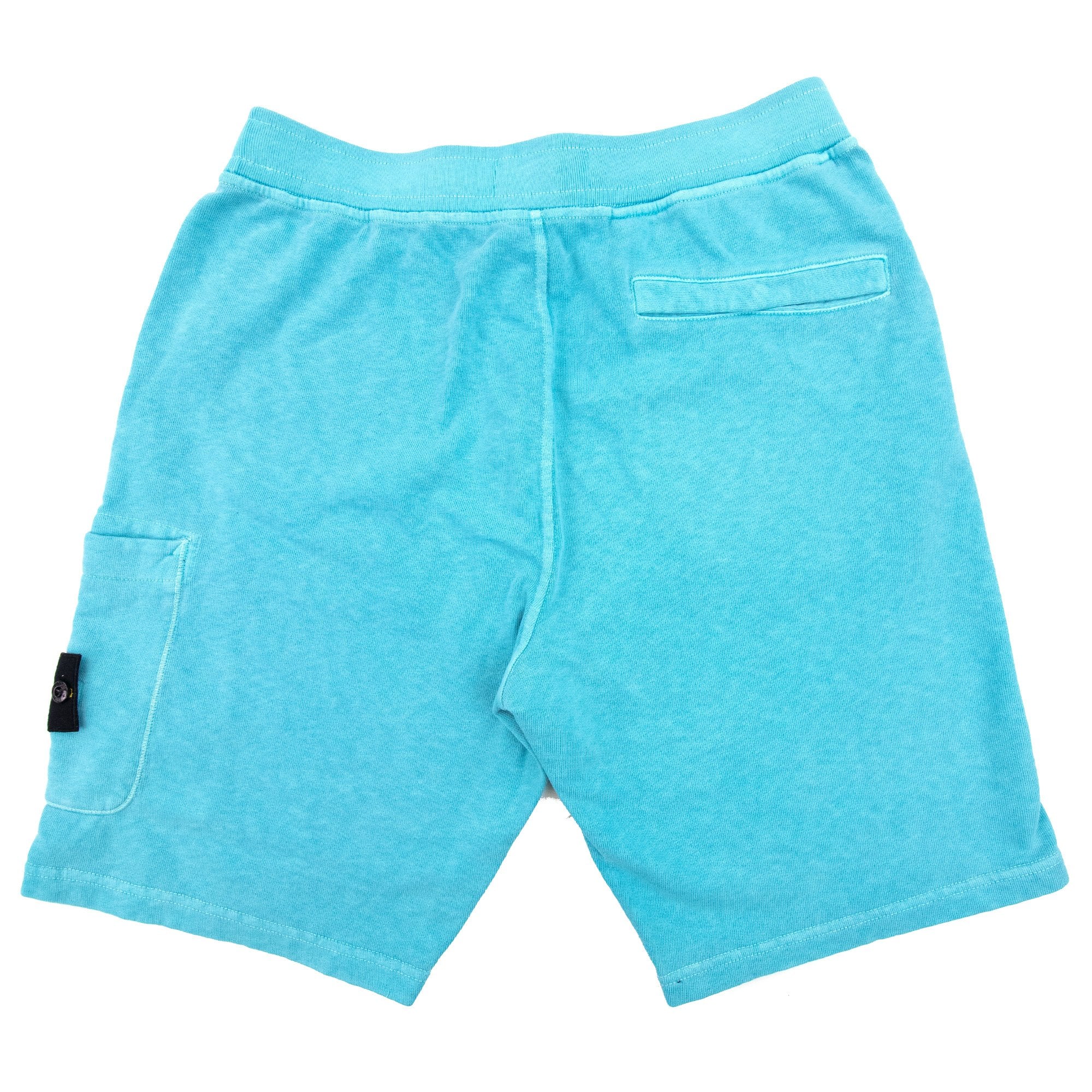 Stone Island 64060 Old Treatment Bermuda Short Turquoise V0142